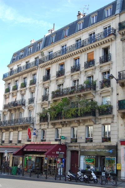 Paris balconies