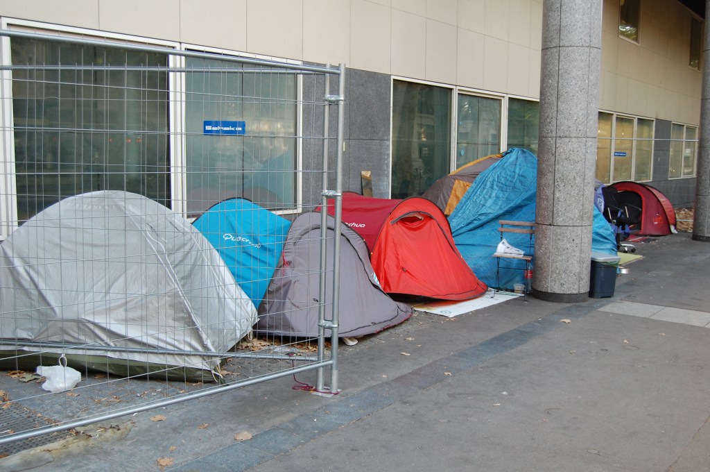 Homeless in Paris