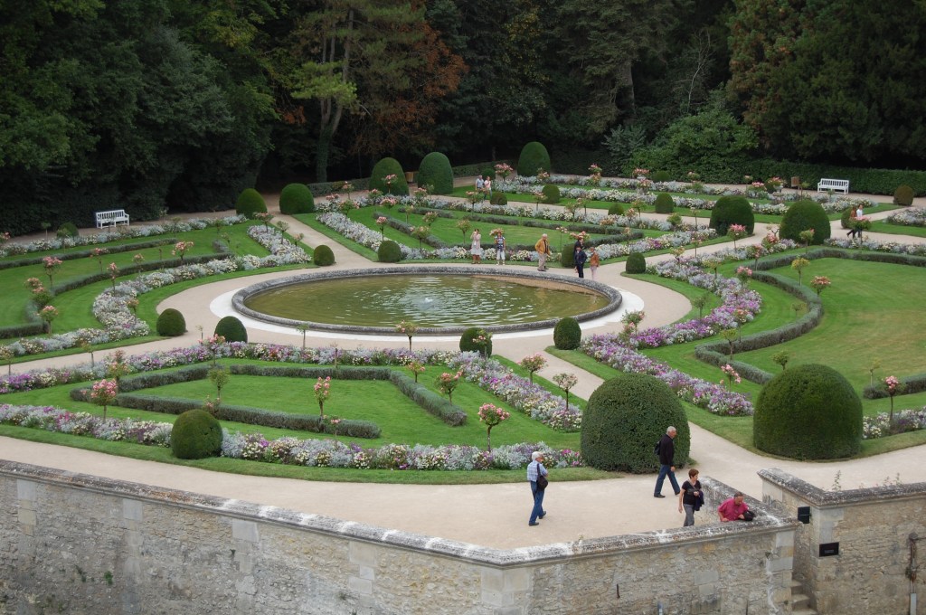 Catherine's garden at Chenonceau