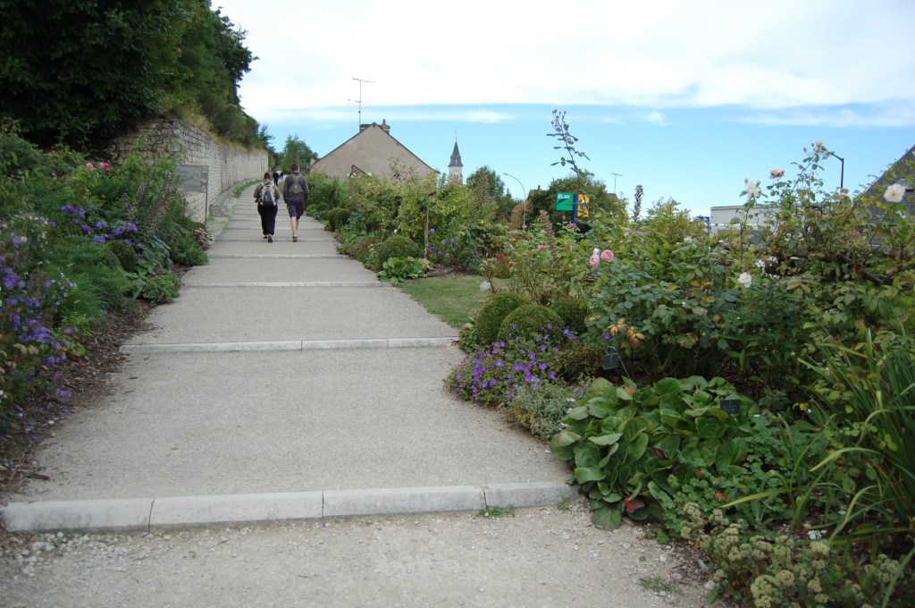 A pleasant hike up the hill to the Chateau