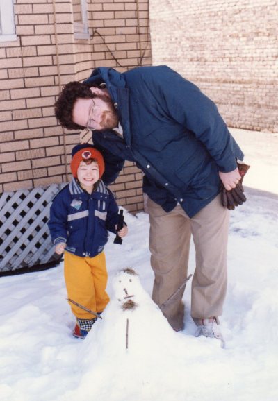 A small snowman can still be a good snowman.