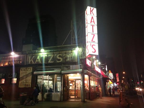 Katz's Deli, home of the best food in New York City.