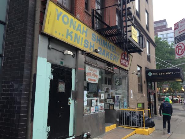 Yonah Shimmel's Knish Bakery.