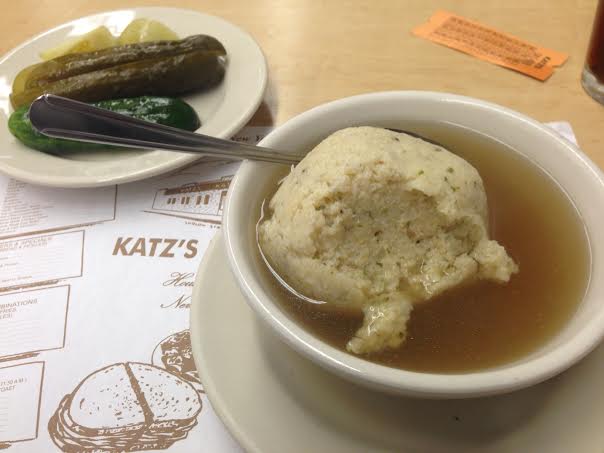 Matzoh Ball soup. Yum!