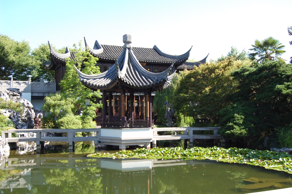 Moon Locking Pavilion, seen from the Terrace