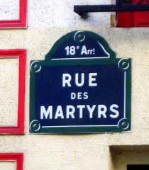 rue des martyrs