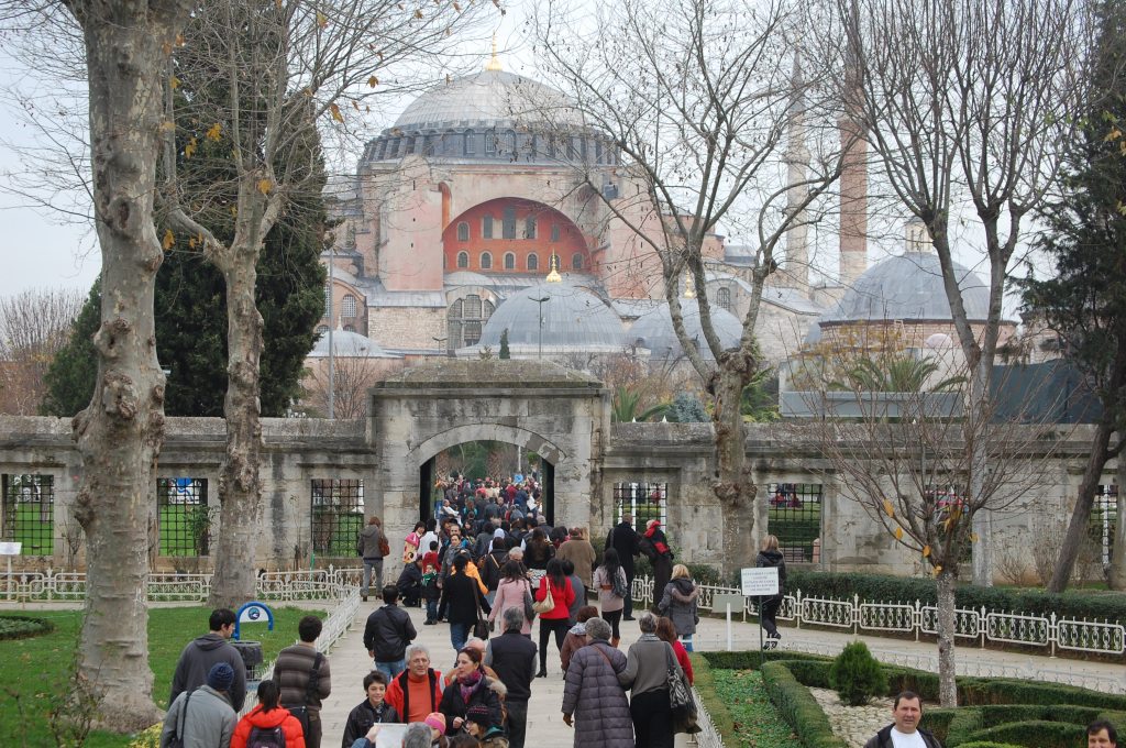 Entrance to Ayasofya.