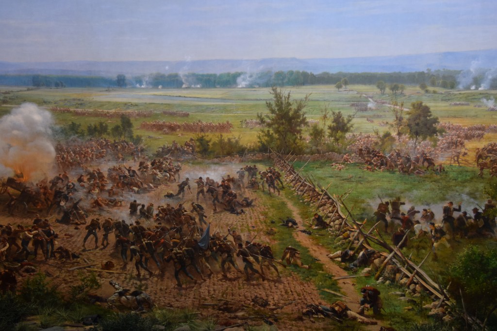 From the Cyclorama "Battle of Gettysburg".